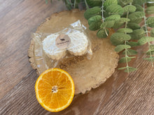 natural orange shower steamers