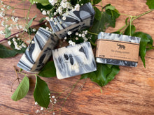 Activated charcoal natural soap bar