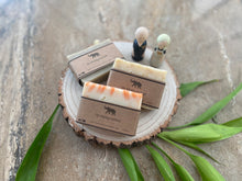 trio of natural soap