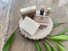 trio of natural soap