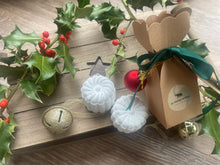 Christmas Aromatherapy Shower Steamer Duo Cracker - Natural & Plastic Free