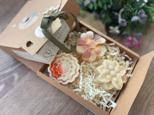  natural flower soap bar gift set 