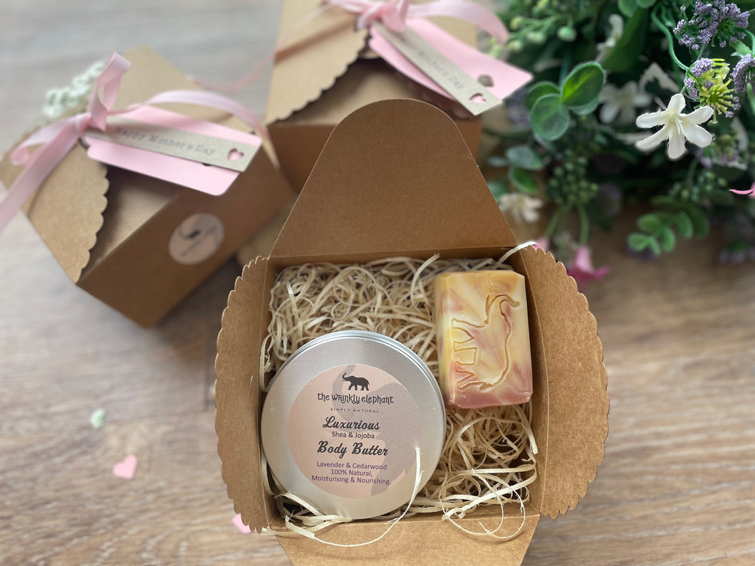 Mother's Day Body Butter & Min Bar gift set