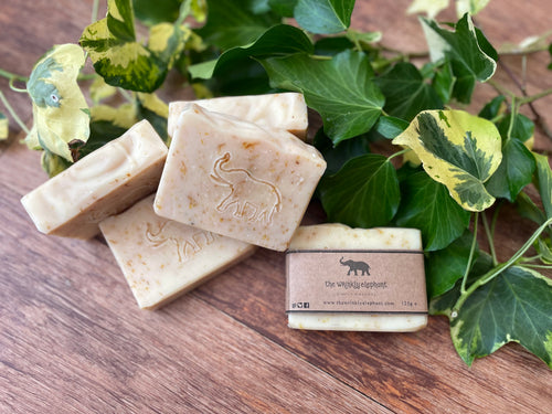 Lemongrass natural soap bar