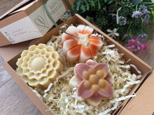  natural flower soap bar gift set 