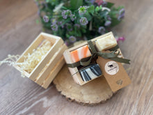 natural mini bar soap set