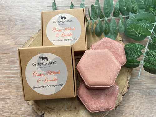 Orange, Patchouli & Lavender Nourishing Shampoo Bar