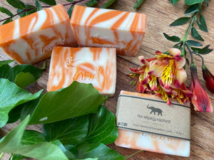 Citrus burst natural soap bar 