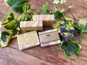 Lavender & lemongrass natural soap bar