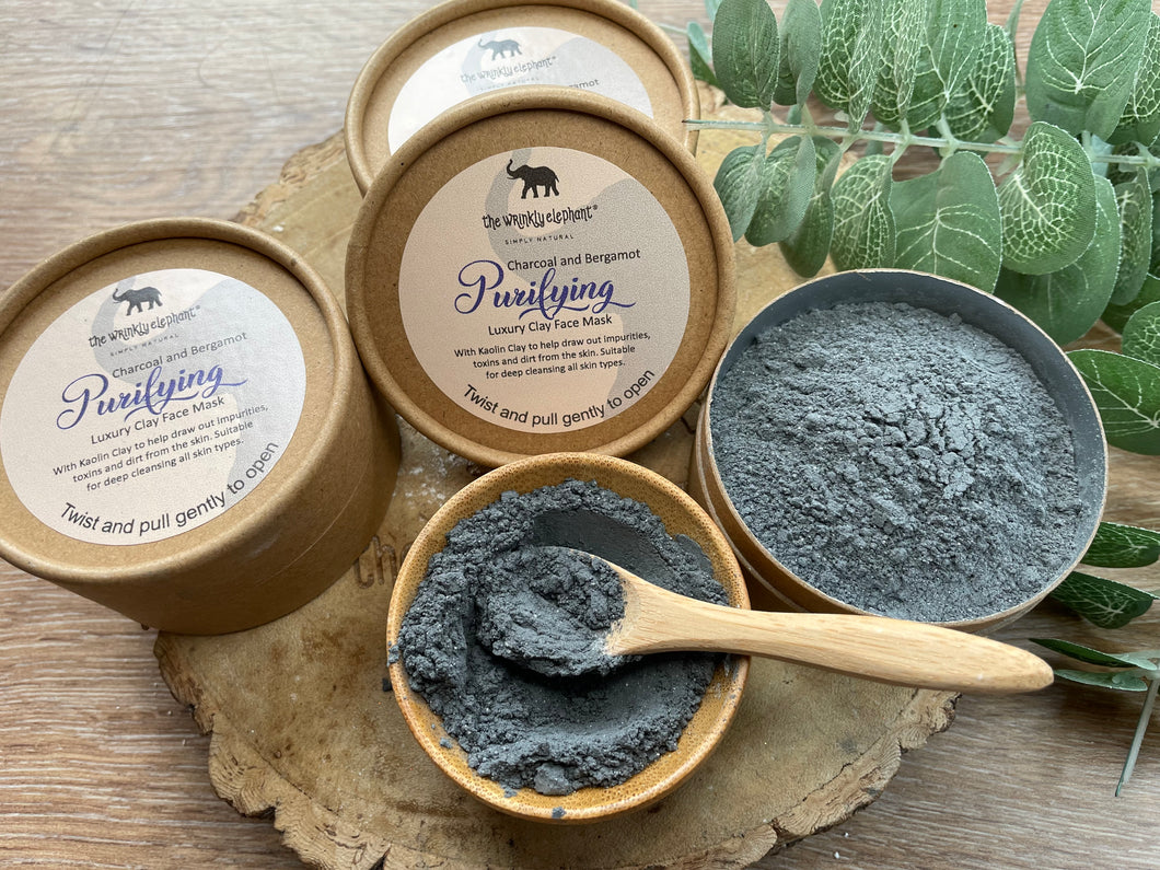 Purifying Charcoal and Bergamot Clay Face Mask