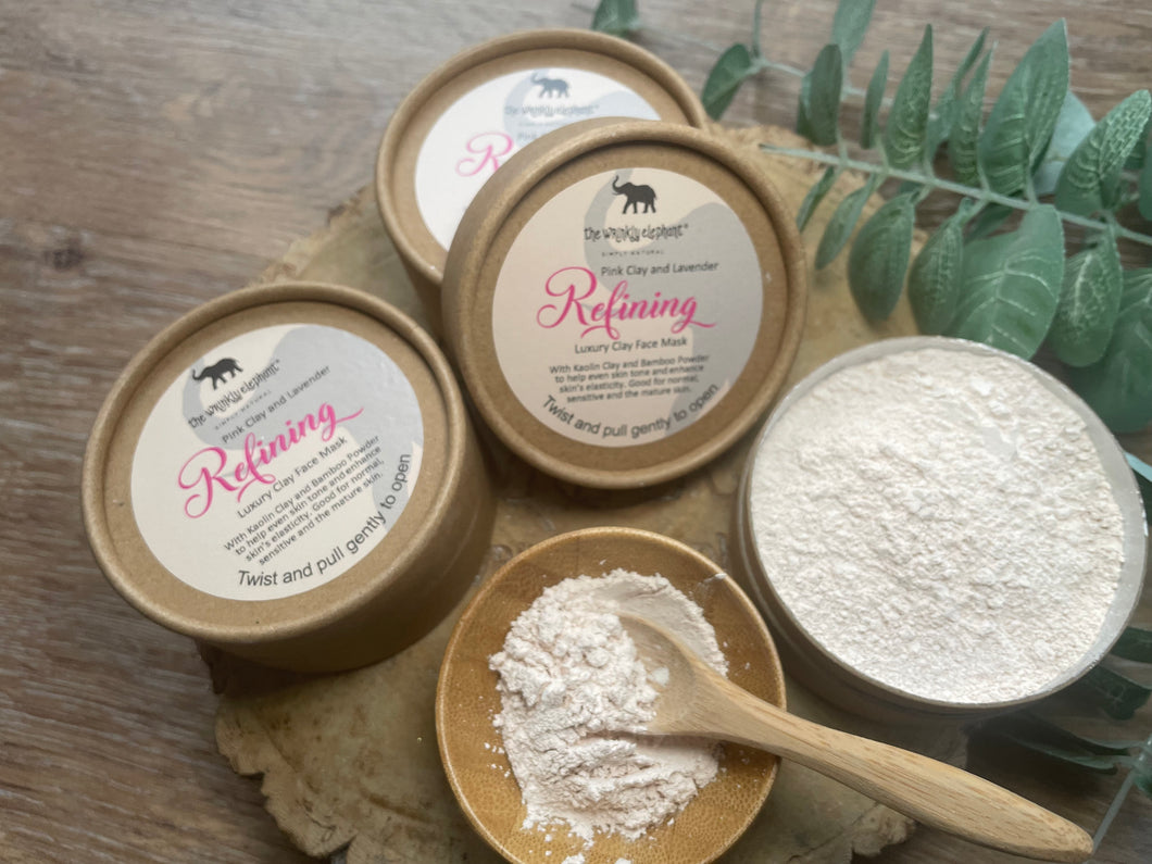 Refining  Pink clay and Lavender Face Mask