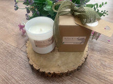 essential oil soya & coconut wax aromatherapy candle