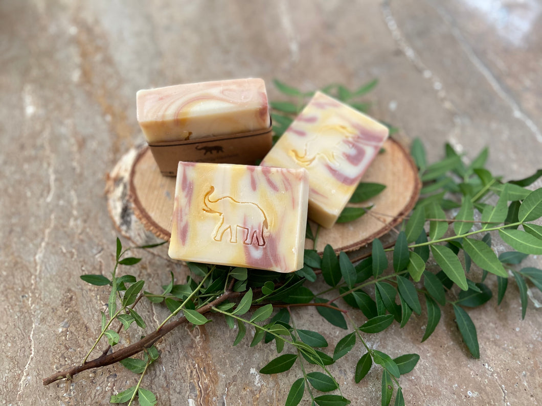 Lavender & lemongrass natural soap