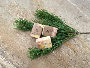 lavender & Lemongrass natural  mini soap bar 