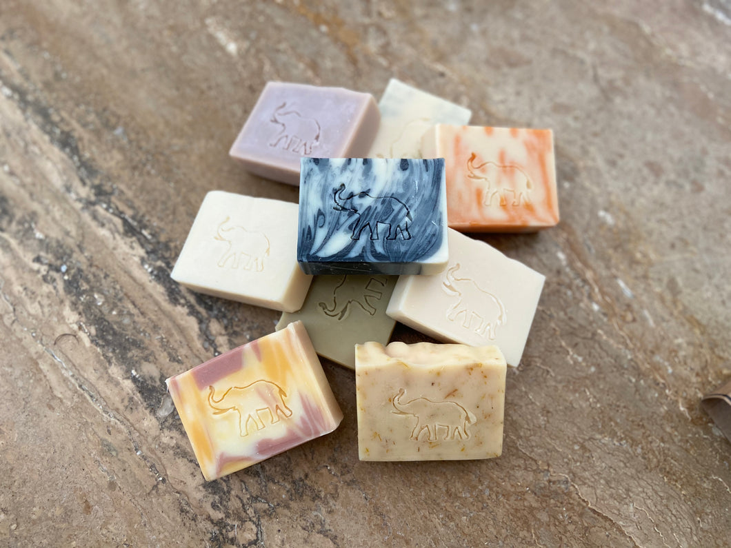 full rang of soap as a collection 